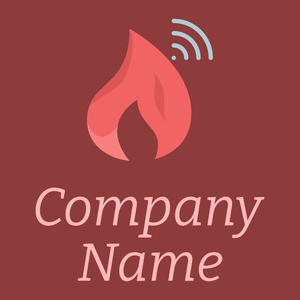Fire alarm logo on a Well Read background - Seguridad
