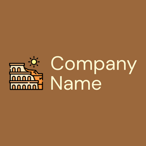 Colosseum logo on a Desert background - Agriculture