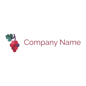 Grapes logo on a White background - Agricoltura