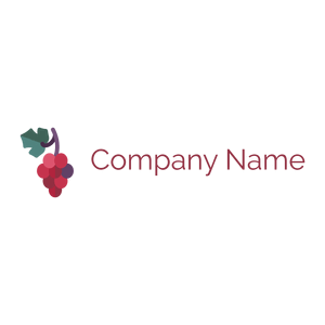 Grapes logo on a White background - Agricultura