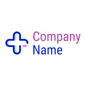 Medium Blue Pharmacy on a White background - Médicale & Pharmaceutique