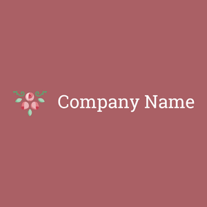 Rose logo on a Coral Tree background - Fiori