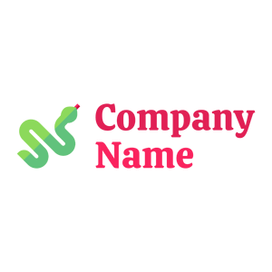 Slither snake logo on a White background - Animaux & Animaux de compagnie