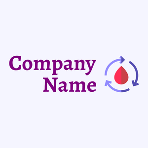Menstrual cycle logo on a Ghost White background - Hospital & Farmácia