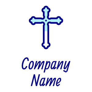 christian Cross on a White background - Religión