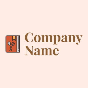 Recipe logo on a Misty Rose background - Comida & Bebida