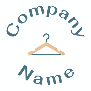 Hanger logo on a White background - Moda & Belleza