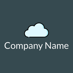 Light Cyan Cloud on a Oracle background - Abstrakt
