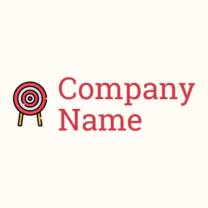 Stand Dartboard logo on a Floral White background - Games & Recreation
