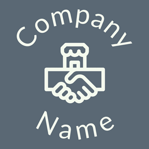 Deal logo on a Blue Bayoux background - Negócios & Consultoria