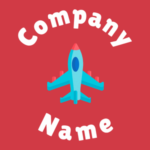 Jet logo on a Persian Red background - Auto & Voertuig