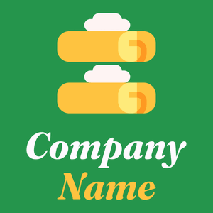 Blintzes logo on a Sea Green background - Nourriture & Boisson