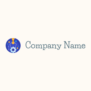 Nanomachine logo on a Floral White background - Technologie