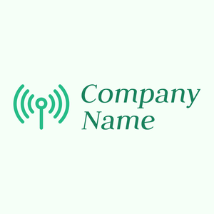 Antenna logo on a Honeydew background - Comunidad & Sin fines de lucro