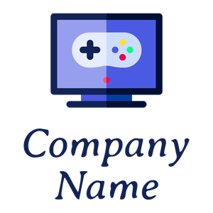 Video games logo on a White background - Jeux & Loisirs