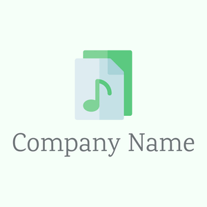 Pattens Blue Audio file on a Mint Cream background - Arte & Entretenimiento
