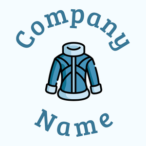Jacket logo on a Alice Blue background - Mode & Schönheit