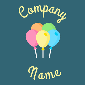 Carnation Pink Balloons on a Blumine background - Juegos & Entretenimiento