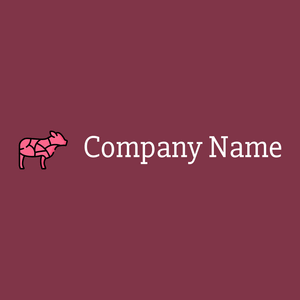 Brink Pink Cow on a Camelot background - Animales & Animales de compañía
