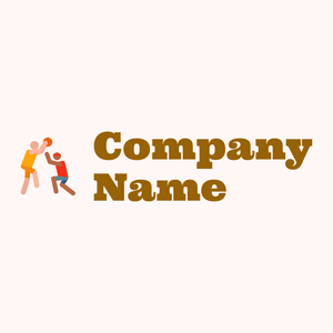 Flame Pea Basketball player on a Snow background - Sport