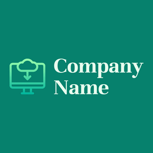 Shamrock Computer on a Pine Green background - Tecnología