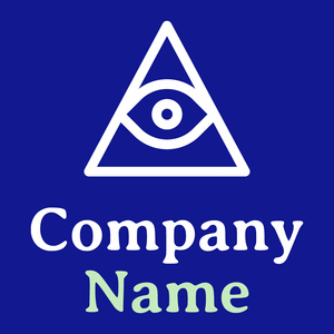 Freemasonry logo on a Ultramarine background - Religious