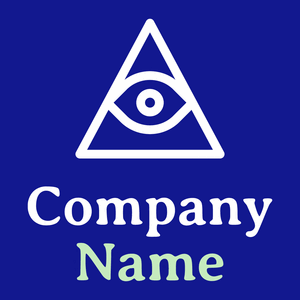 Freemasonry logo on a Ultramarine background - Religieus