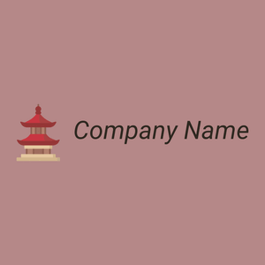 Temple on a Rosy Brown background - Sommario
