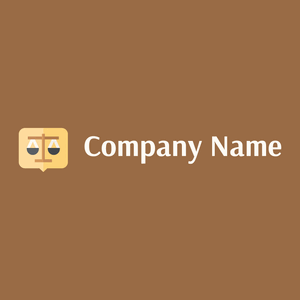 Scales logo on a Sepia background - Zakelijk & Consulting