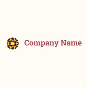 Magic spell logo on a Floral White background - Religieus