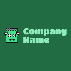 Frankenstein logo on a Camarone background - Entretenimento & Artes