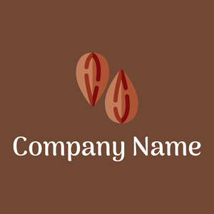 Almonds on a Metallic Copper background - Alimentos & Bebidas