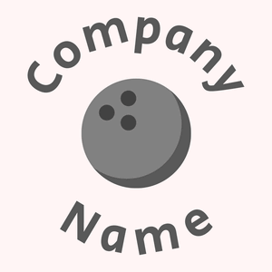 Grey Bowling ball on a Snow background - Arte & Entretenimiento