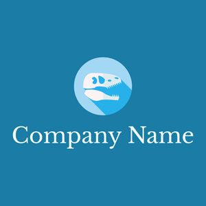 Tyrannosaurus rex logo on a Pelorous background - Categorieën