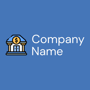 Bank on a Steel Blue background - Empresa & Consultantes