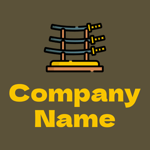 Katana logo on a Panda background - Sport