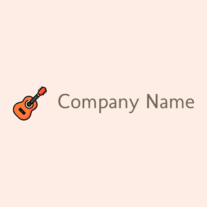 Guitar on a Seashell background - Divertissement & Arts