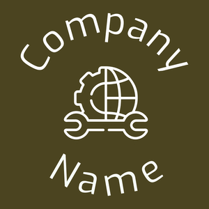 Network on a Bronze Olive background - Construcción & Herramientas
