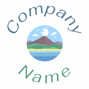 Scenery Volcano logo on a White background - Sommario