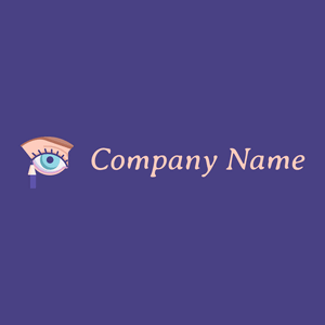 Eyeliner logo on a Jacksons Purple background - Moda & Belleza