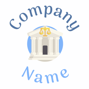 Courthouse logo on a White background - Architettura