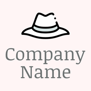 White logo on a Snow background - Abstracto