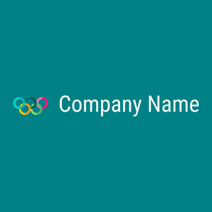Olympic games logo on a Teal background - Community & No profit
