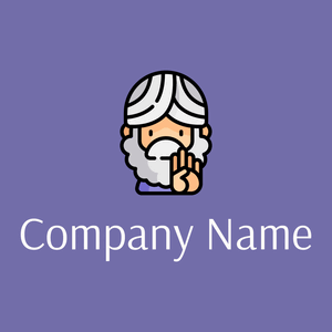 Guru logo on a Scampi background - Religiosidade