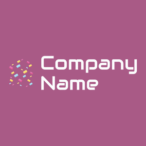 Confetti logo on a Tapestry background - Abstrait