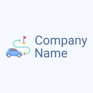 Maya Blue Driving school on a Alice Blue background - Automobili & Veicoli