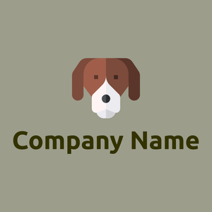 Beagle on a Lemon Grass background - Dieren/huisdieren