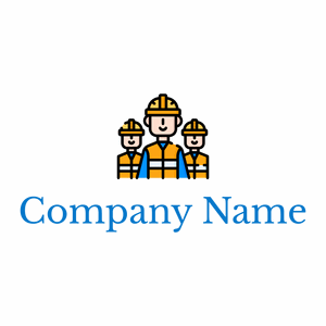 Workers logo on a White background - Construção & Ferramentas