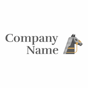 Horse logo on a White background - Política