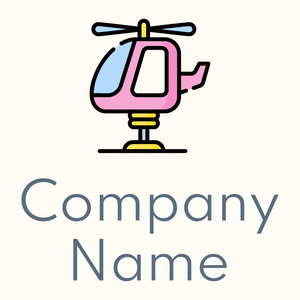 Kiddie ride logo on a Floral White background - Automobile & Véhicule